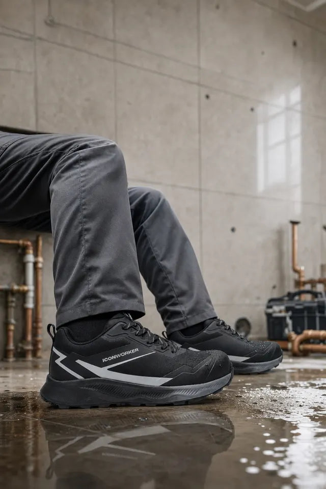 IconWorker safety shoes: plumbing
